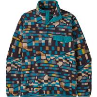Patagonia Men's LW Synch Snap-T P/O - Fitz Roy Patchwork / Belay Blue (FPBE)