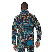 Patagonia Men's LW Synch Snap-T P/O - Fitz Roy Patchwork / Belay Blue (FPBE)